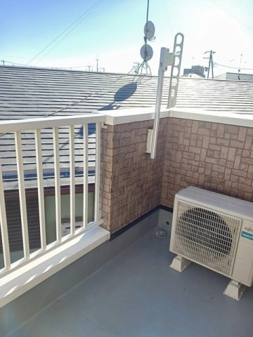 バルコニー　バルコニー付きです