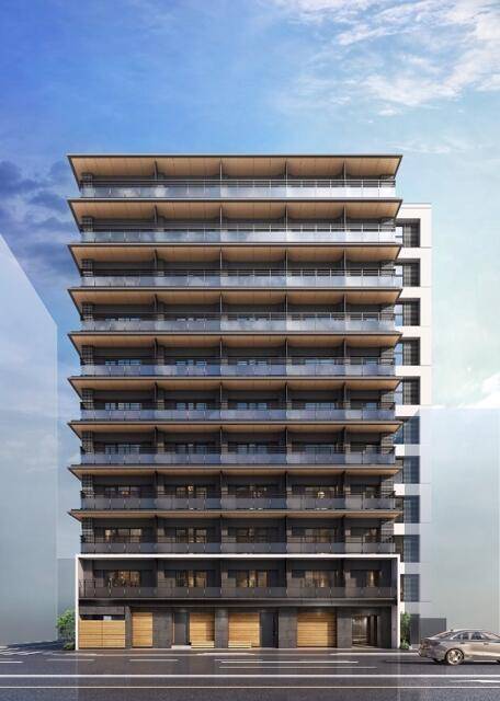 建物外観　オートロック完備