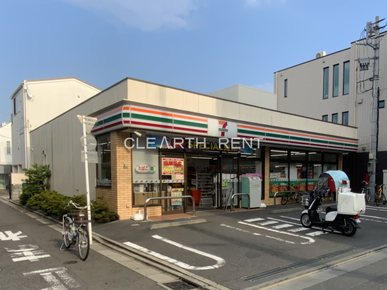 コンビニ　セブンイレブン 世田谷奥沢3丁目店（コンビニ）まで755m