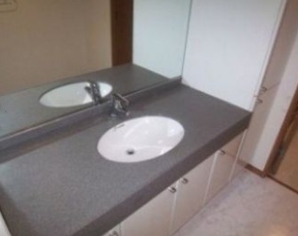 洗面設備　別住戸参考写真