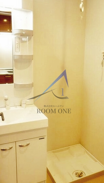 洗面設備　洗面台です。