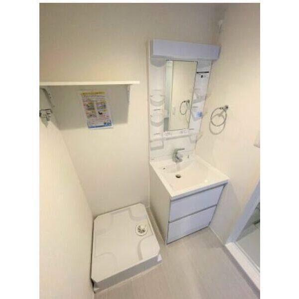 洗面設備　同シリーズの写真です。