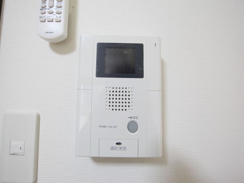 セキュリティ　ＴＶモニター付インターホン