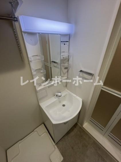 洗面設備　※建築中のため同シリーズ参考写真となります。