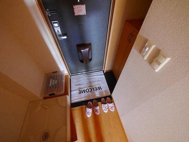 玄関　ゆったりとした玄関です