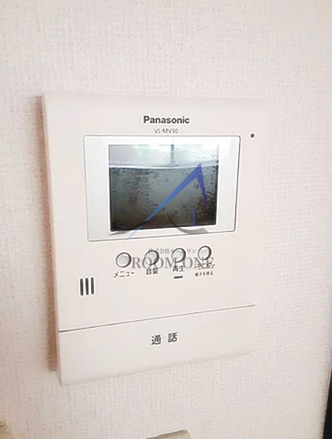 セキュリティ　モニター付きインターホンです。