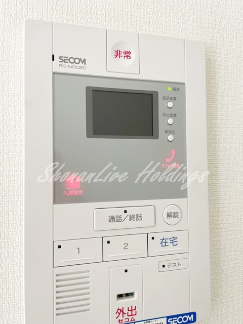 セキュリティ　テレビインターホン付き♪