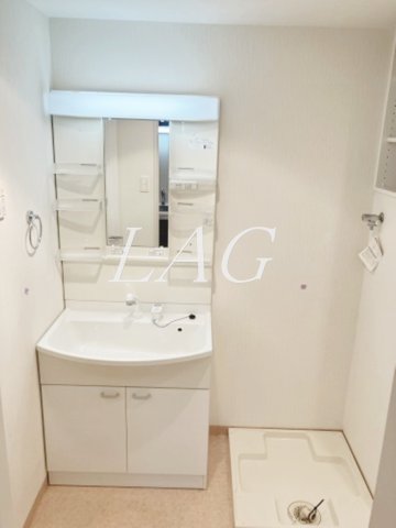 洗面設備　洗面台です。