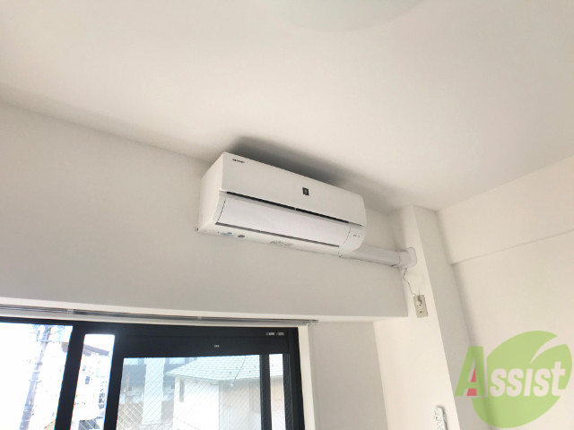 その他設備　エアコンがあれば暑い日が続いても快適に過ごせますね。