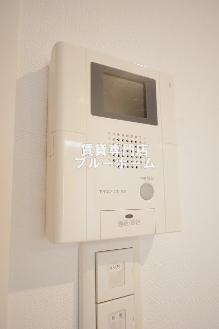 セキュリティ　モニター付きインターホンです！