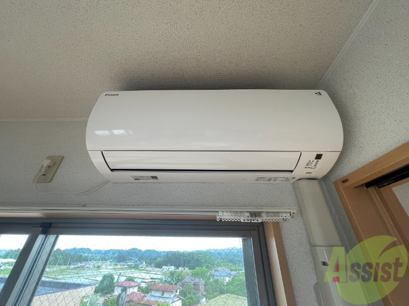 その他設備　エアコンも付いているので、年間を通して快適にお過ごし頂けます