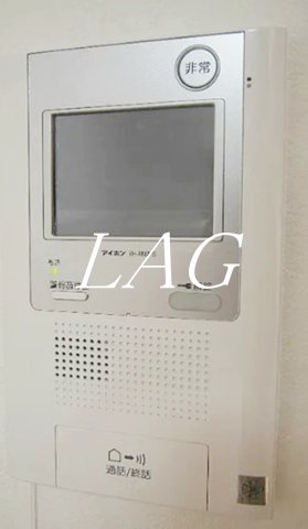 セキュリティ　モニター付きインターホンです。