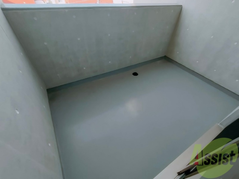 バルコニー　バルコニーです。天気の良い日には外干しができます！