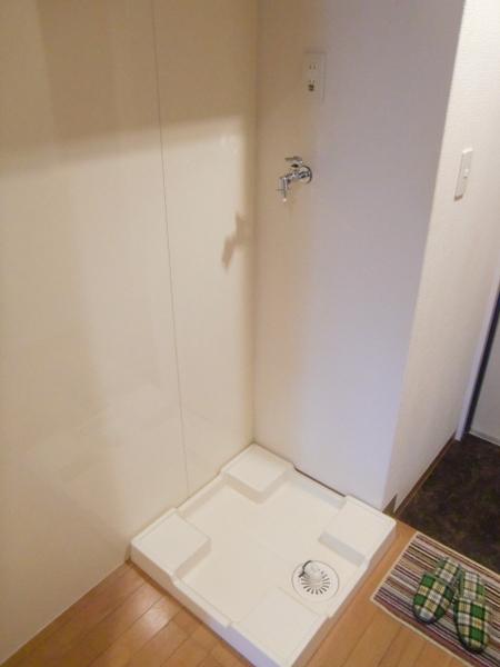 洗面設備　室内洗濯機置場♪