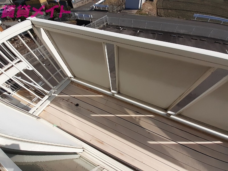 バルコニー　別部屋参考写真です。