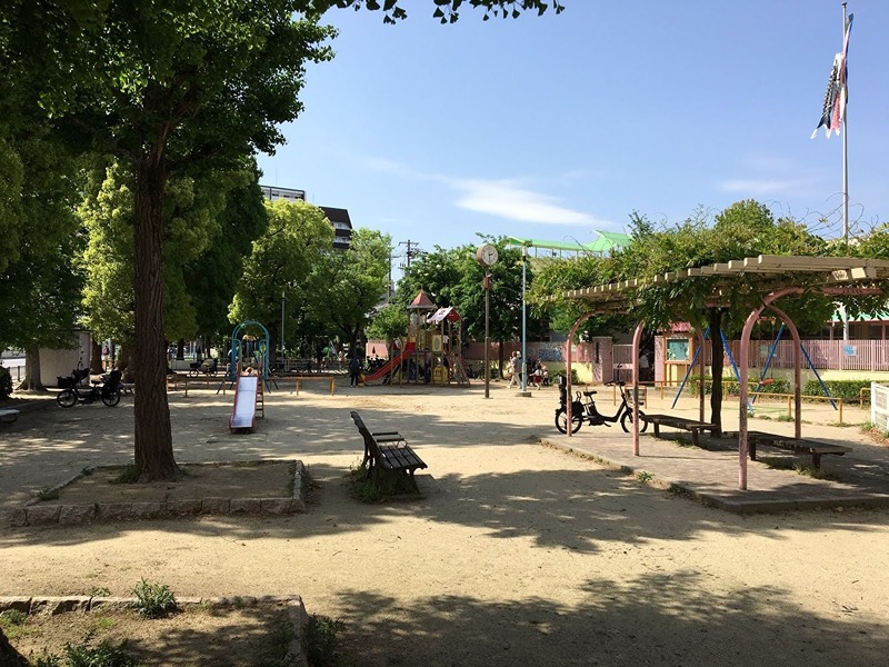 公園　九条東公園（公園）まで563m