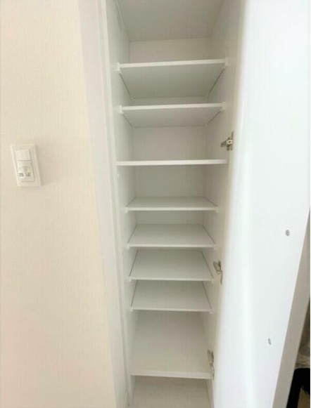 収納　たっぷりとした収納スペースです♪