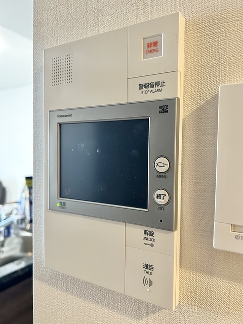 セキュリティ　ＴＶモニター付きインターホン
