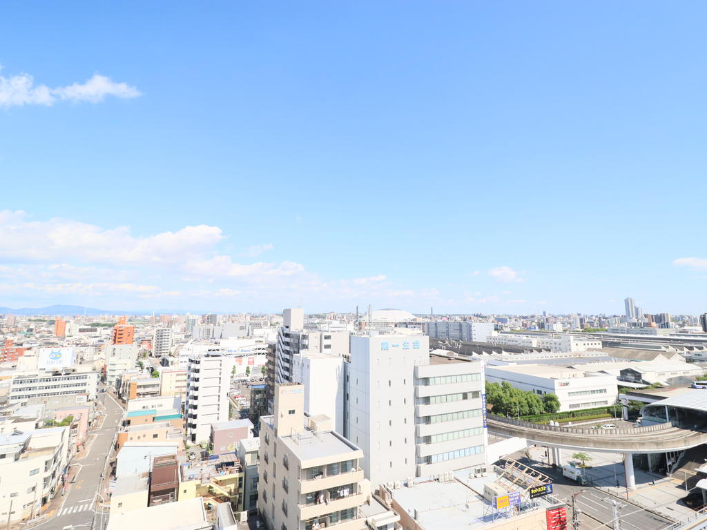 眺望　ナゴヤドームも一望できます