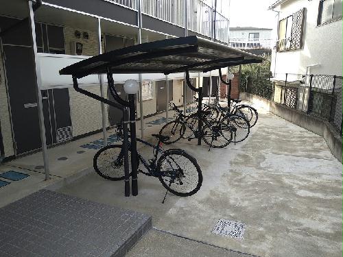 その他共有部分　駐輪場　原付＆自転車のみ駐輪可能
