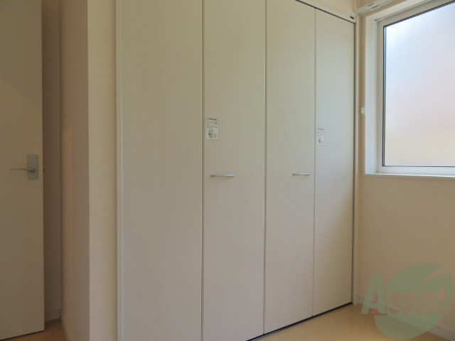 収納　ここに収納があります。収納があると部屋が広く使えます。