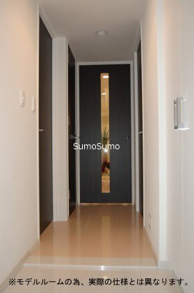 玄関　収納もある玄関です