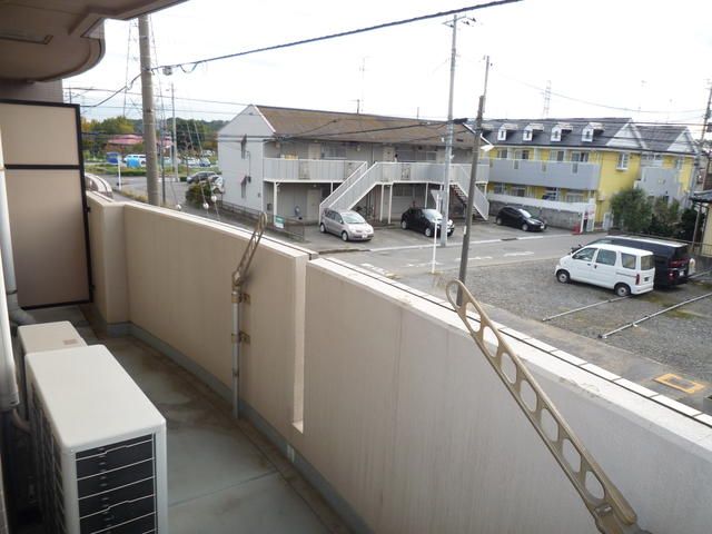 バルコニー　バルコニーがあります