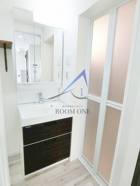 洗面設備　洗面台です。