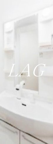 洗面設備　独立洗面台です。