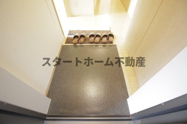 玄関　ゆったりとした玄関です