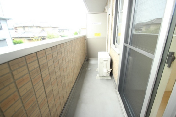 バルコニー　※別部屋の写真です