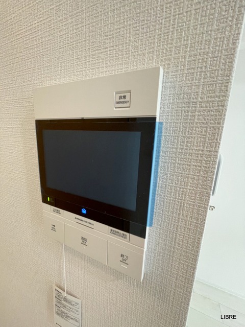 セキュリティ　モニター付きインターホン！