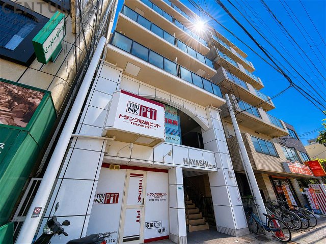 建物外観　エレベータ付きで、ベビーカーや重い荷物があっても便利！