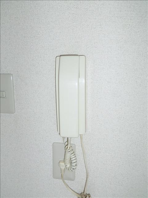 セキュリティ　インターホン付き