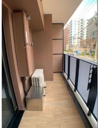 バルコニー　※別部屋写真参照