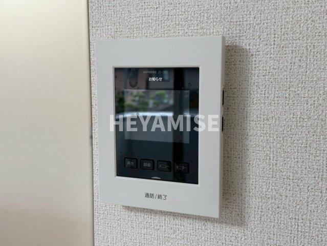 セキュリティ　※室内画像は別号室のもの