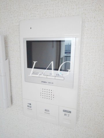 セキュリティ　モニター付きインターフォンです。