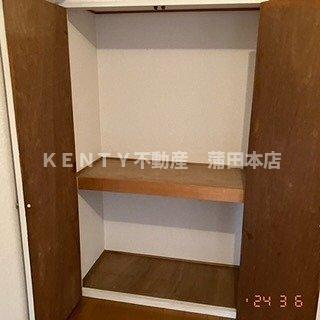 収納　ちょっとした収納スペースも充実しています