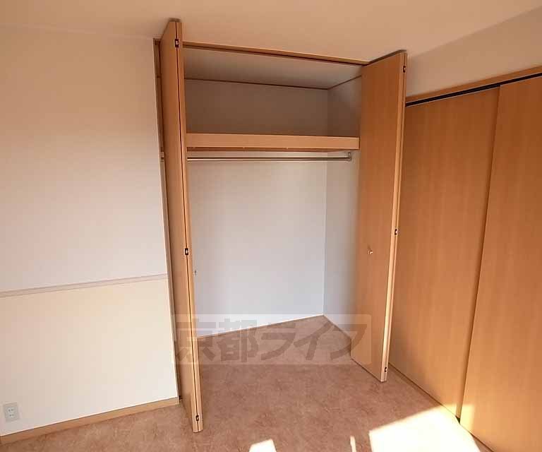 収納　奥行きある収納。