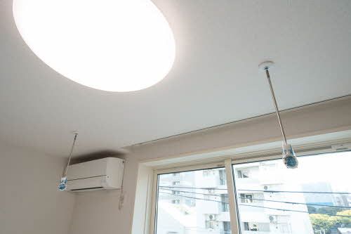 その他設備　室内洗濯干し