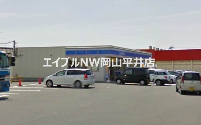 コンビニ　ローソン岡山江崎店（コンビニ）まで807m