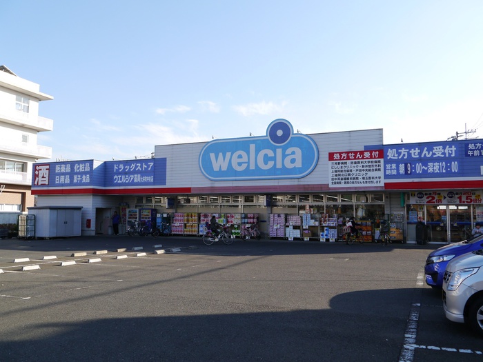 ドラックストア　ウェルシア大井中央店（ドラッグストア）まで230m