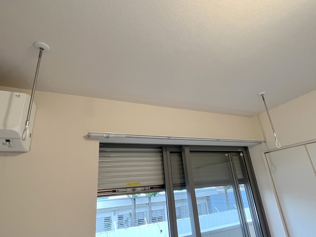 その他設備　★防犯シャッター＆室内物干しフック★