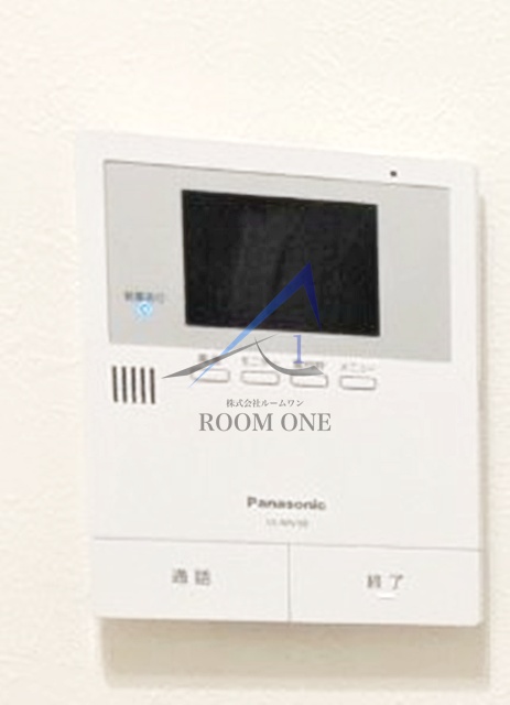 セキュリティ　モニター付きインターホンです。
