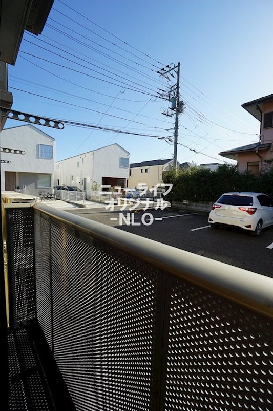バルコニー　南に面しているので日当たり良好です☆
