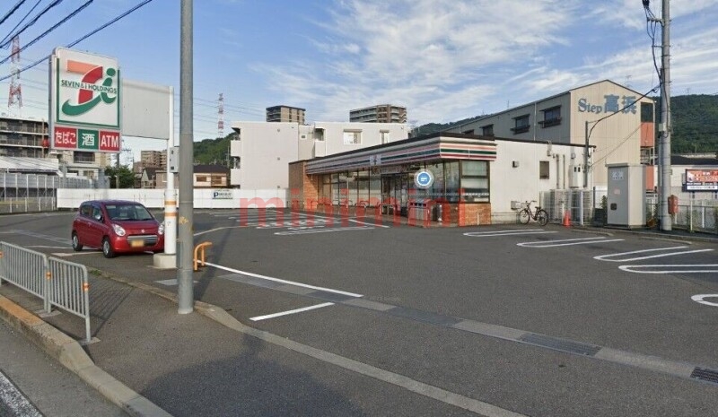 コンビニ　セブンイレブン島本高浜店（コンビニ）まで375m
