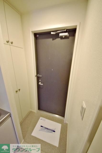 玄関　シューズボックス完備の玄関