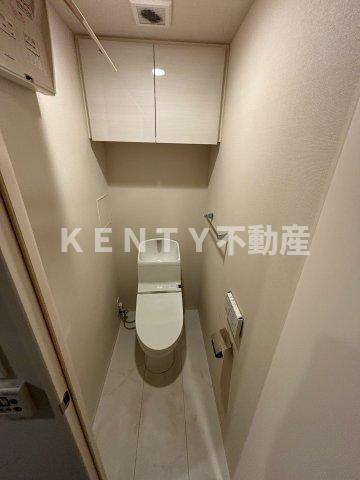 トイレ　ゆったりとした空間のトイレです
