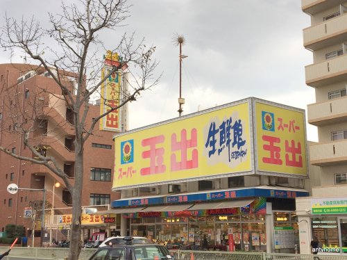 スーパー　スーパー玉出 東淀川店（スーパー）まで355m