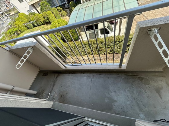 バルコニー　※別部屋の写真です